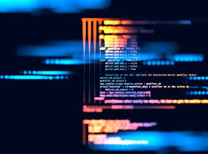 programming code abstract technology